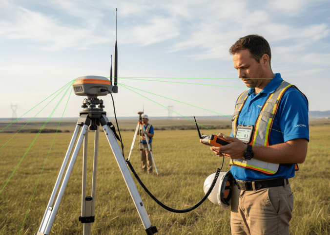 Principais causas de erros RTK