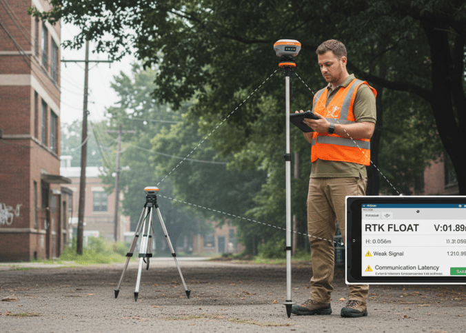 Interferências que afetam a precisão do RTK