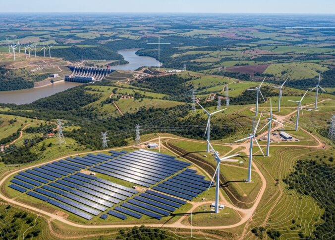 O georreferenciamento em projetos de energias renováveis