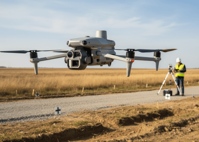 Drone para topografia: como funciona