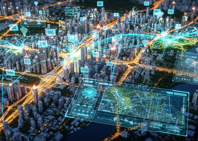 Integração de SIG e IoT para cidades inteligentes